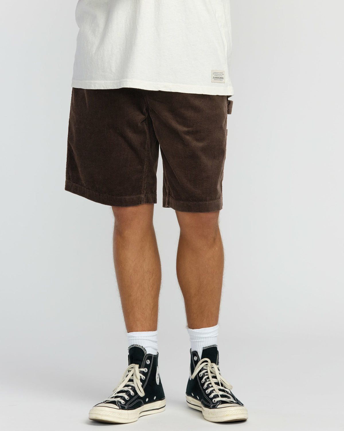 Billabong Men's Larry Cord Garage Shorts - Chocolate