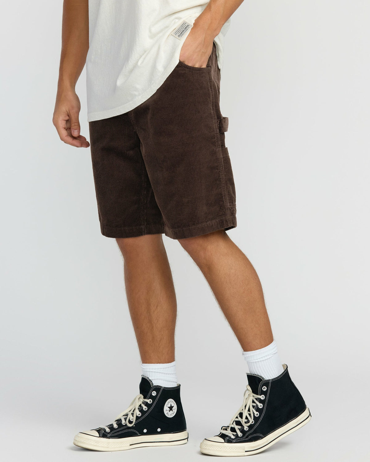 Billabong Men's Larry Cord Garage Shorts - Chocolate