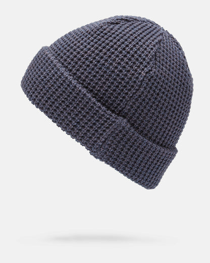 Billabong Men's The Label Garage Beanie - Aged Indigo