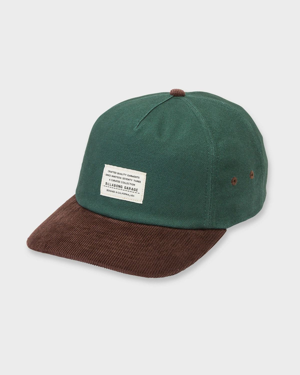Billabong Men's Mill Spec Garage Strapback Hat - Teal