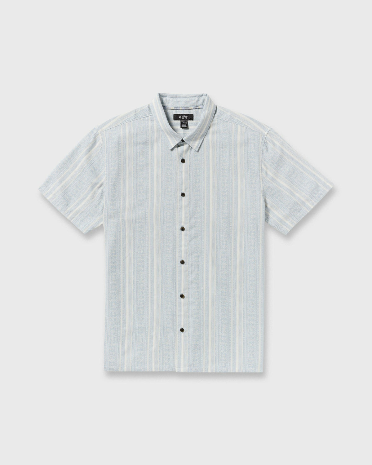 Billabong Men's Sunshines Garage Short Sleeve Shirt - Stone Blue
