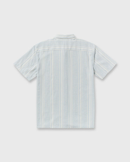 Billabong Men's Sunshines Garage Short Sleeve Shirt - Stone Blue