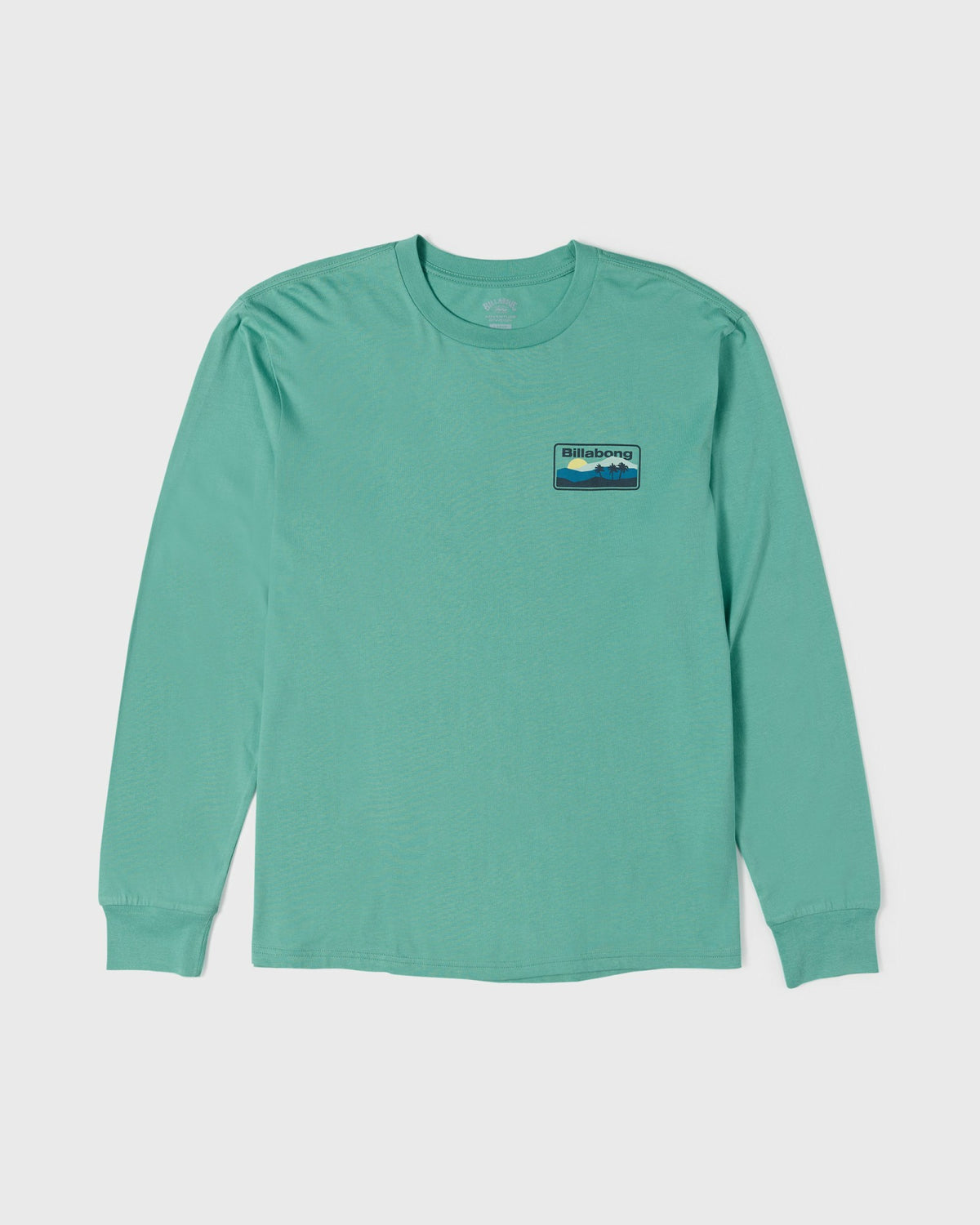 Billabong Men's Range Adventure Division Premium Long Sleeve Knit T-Shirt - Jade