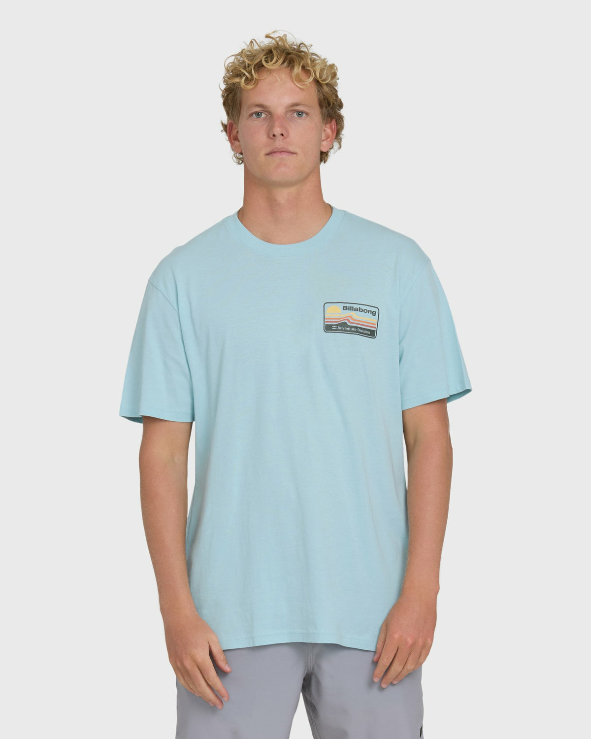 Billabong Men's A\/Div Range Premium Short Sleeve T-Shirt - Winter Sky