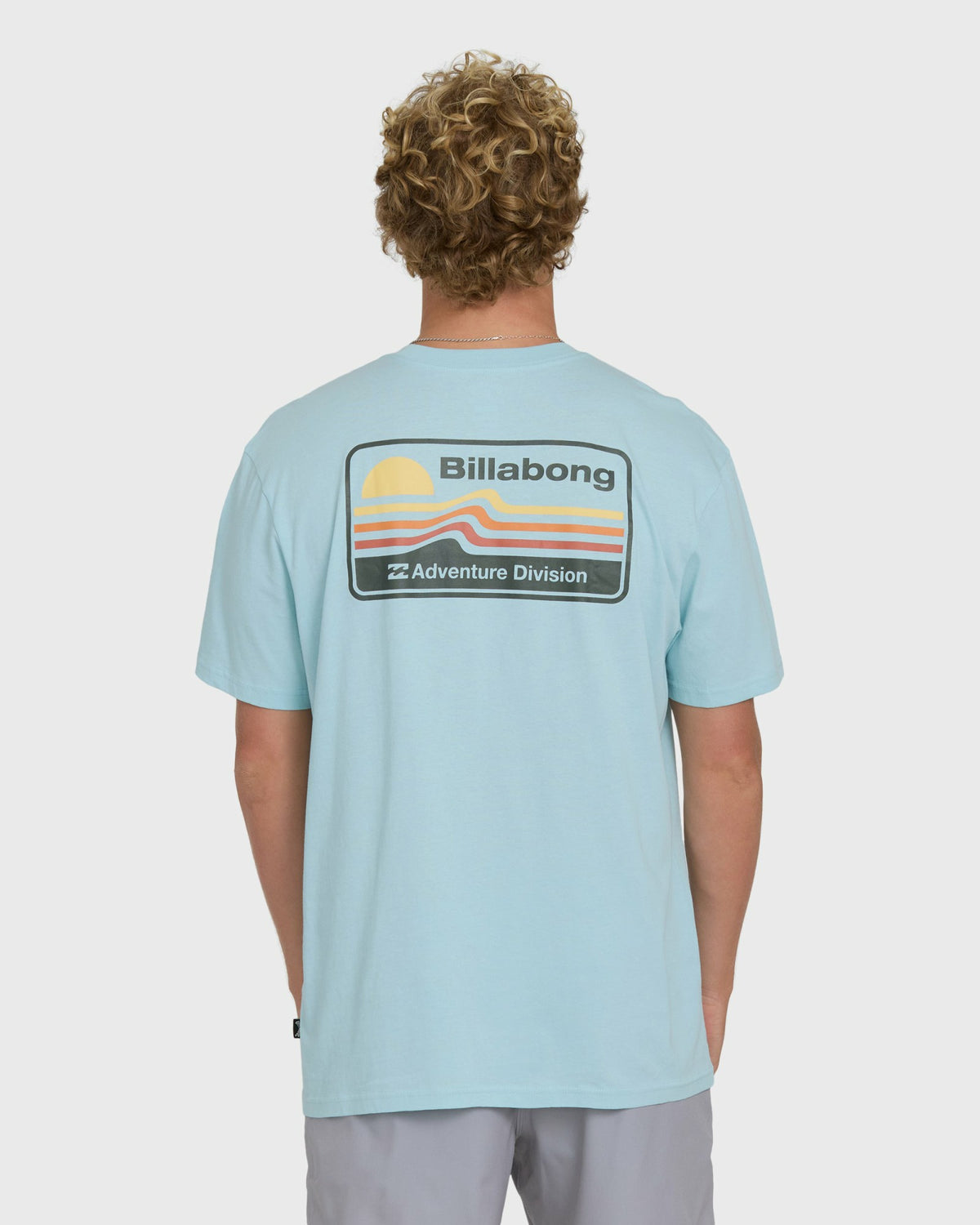 Billabong Men's A\/Div Range Premium Short Sleeve T-Shirt - Winter Sky