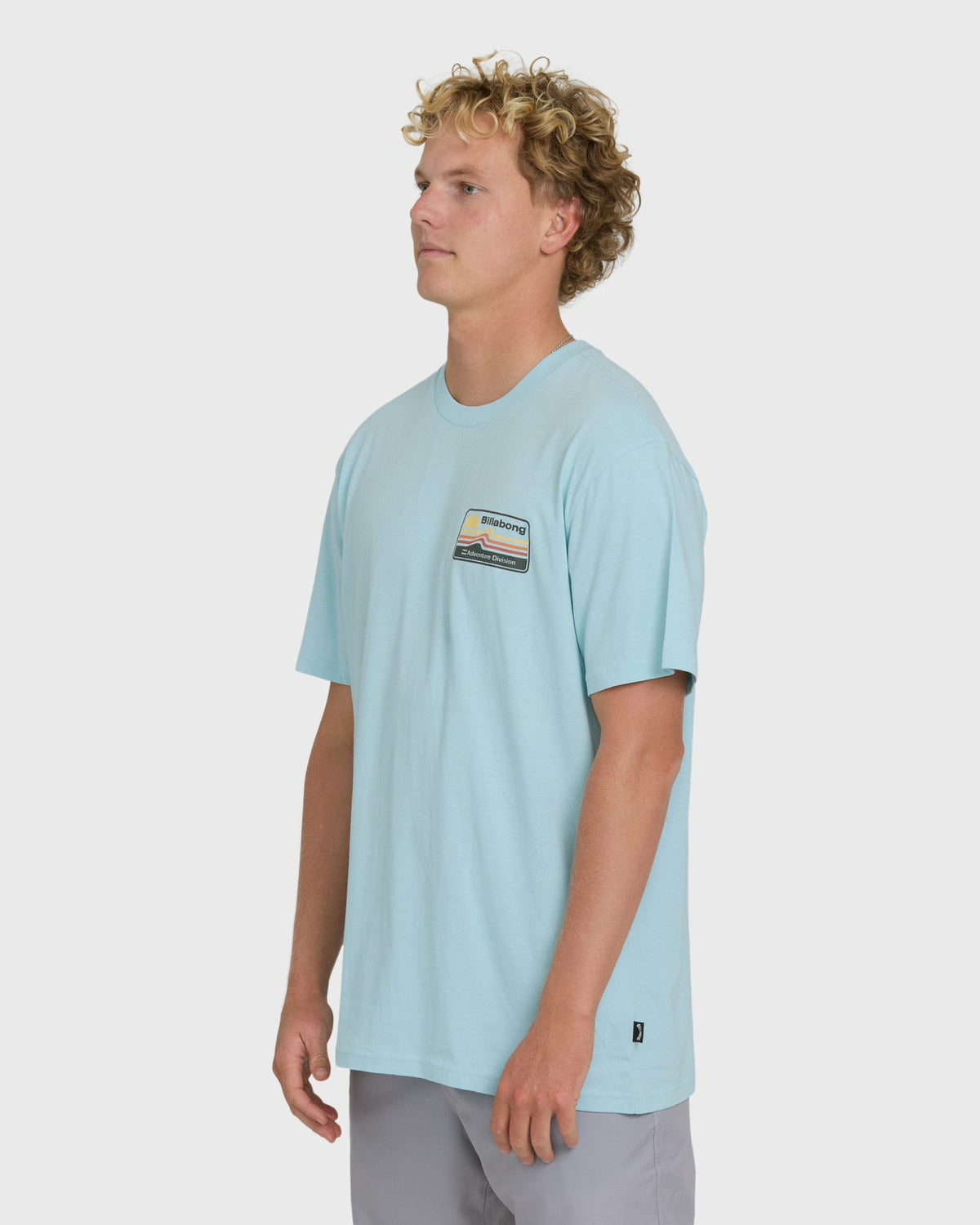 Billabong Men's A\/Div Range Premium Short Sleeve T-Shirt - Winter Sky