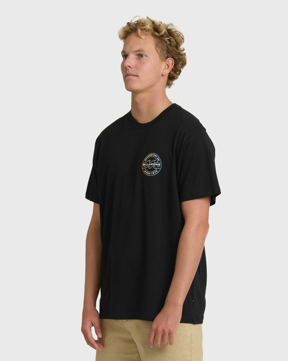 Billabong Men's Hollow Premium Short Sleeve T-Shirt - Black