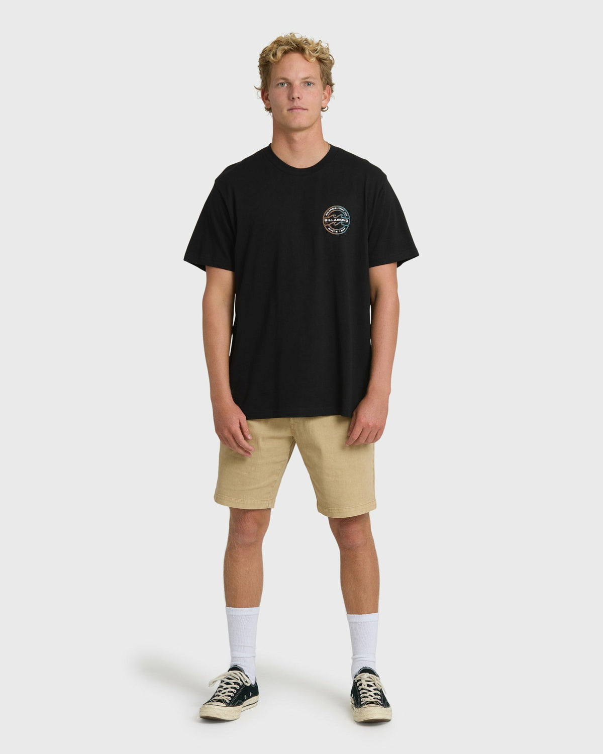 Billabong Men's Hollow Premium Short Sleeve T-Shirt - Black
