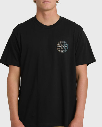 Billabong Men's Hollow Premium Short Sleeve T-Shirt - Black
