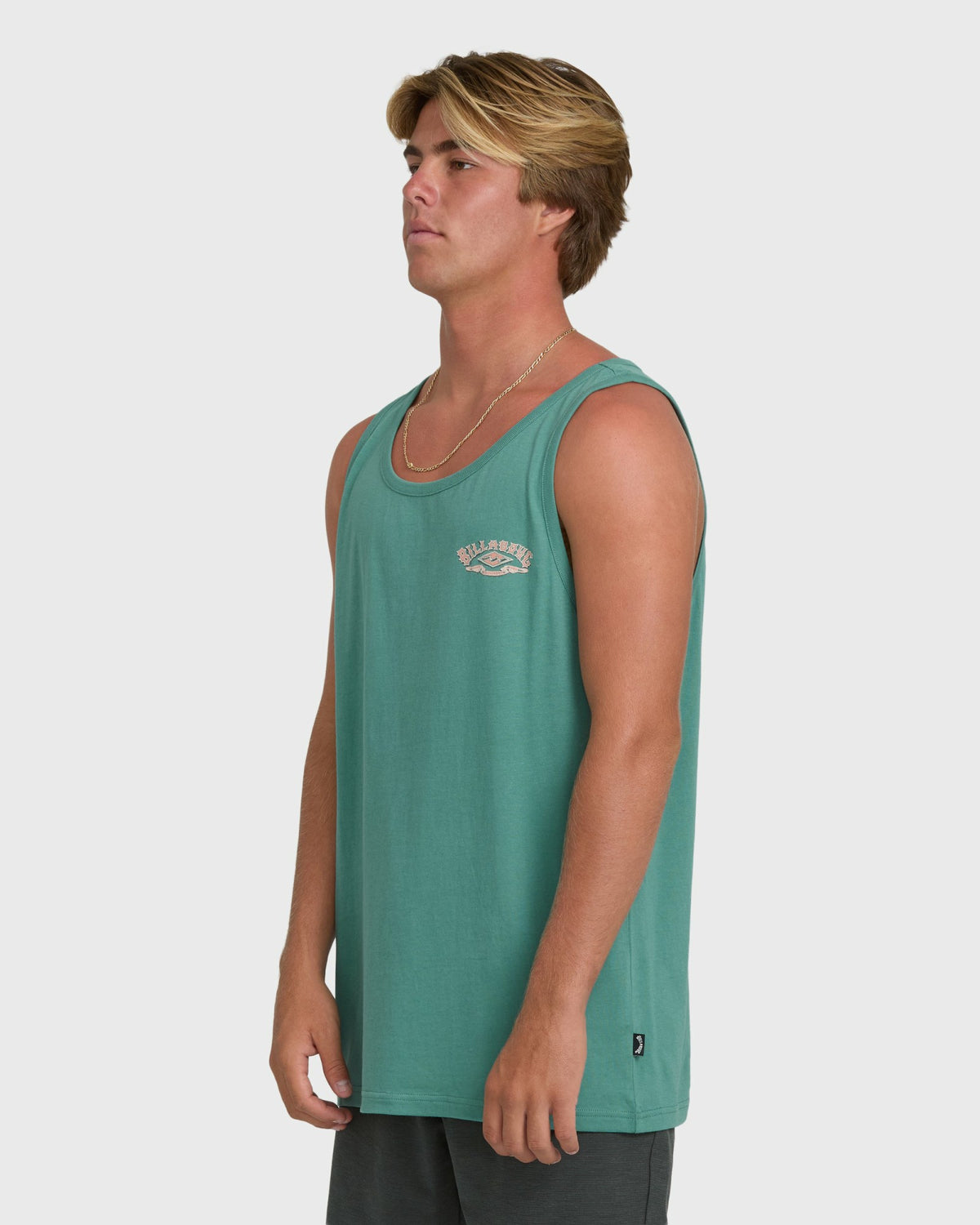 Billabong Men's Heritage Arch Premium Tank Top - Deep Sea