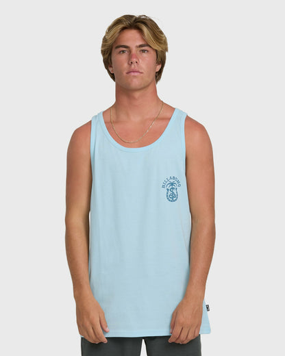 Billabong Men's Forge Premium Tank Top - Coastal Blue