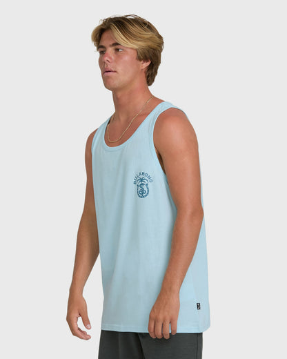 Billabong Men's Forge Premium Tank Top - Coastal Blue