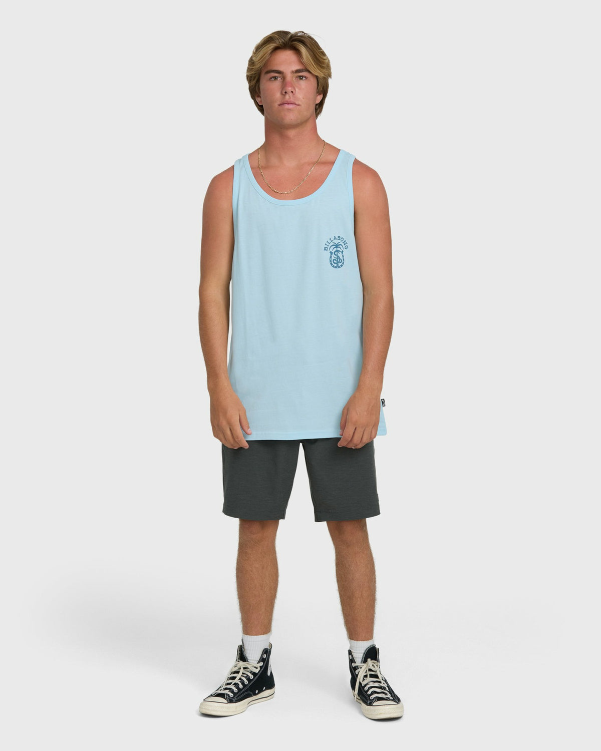 Billabong Men's Forge Premium Tank Top - Coastal Blue