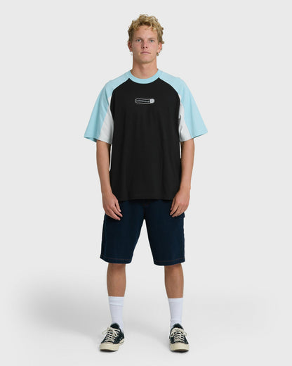 Billabong Men's Spec 73 Systems OG Short Sleeve T-Shirt - Black