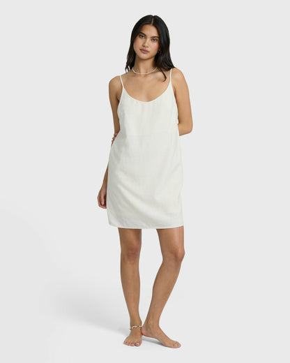 Billabong Women's Summer Love Dress - Salt Crystal
