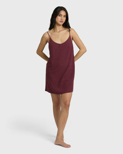 Billabong Women's Summer Love Dress - Red Dahlia