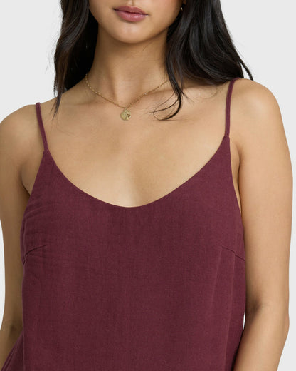 Billabong Women's Summer Love Dress - Red Dahlia