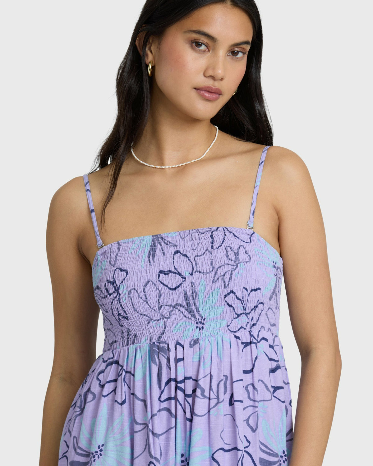 Billabong Women's Tropical Daze Midi Dress - Twilight Blue