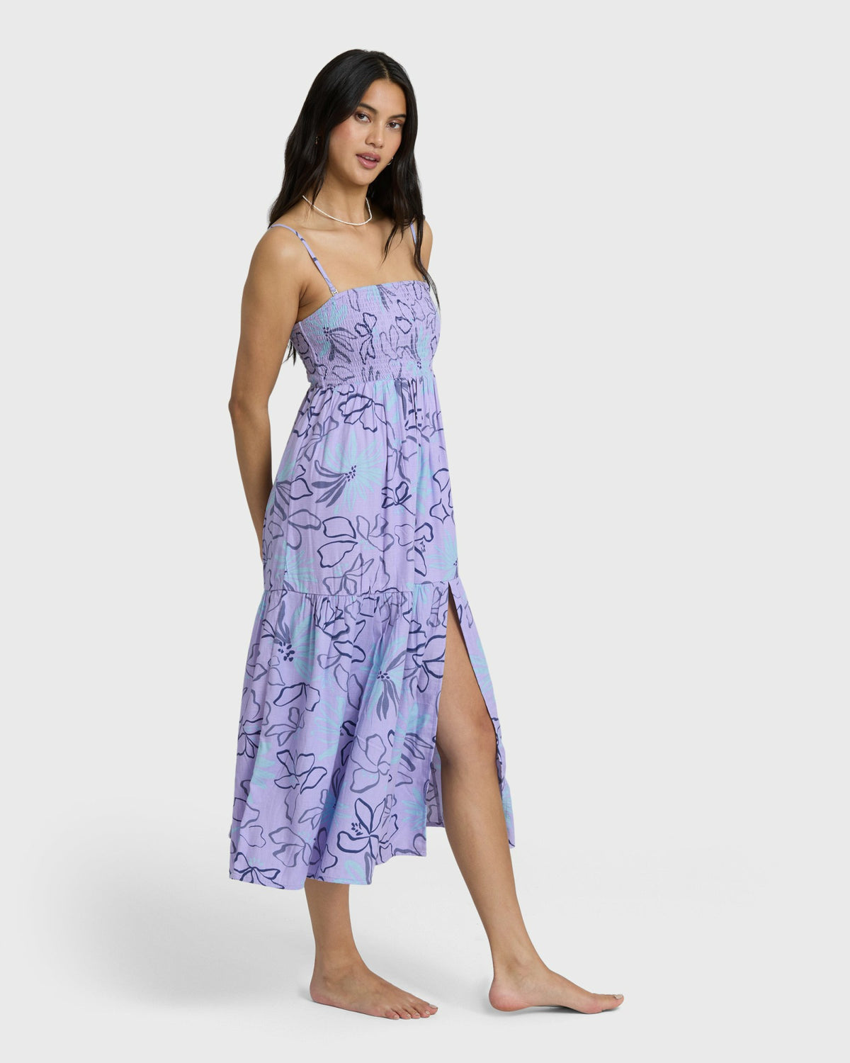 Billabong Women's Tropical Daze Midi Dress - Twilight Blue