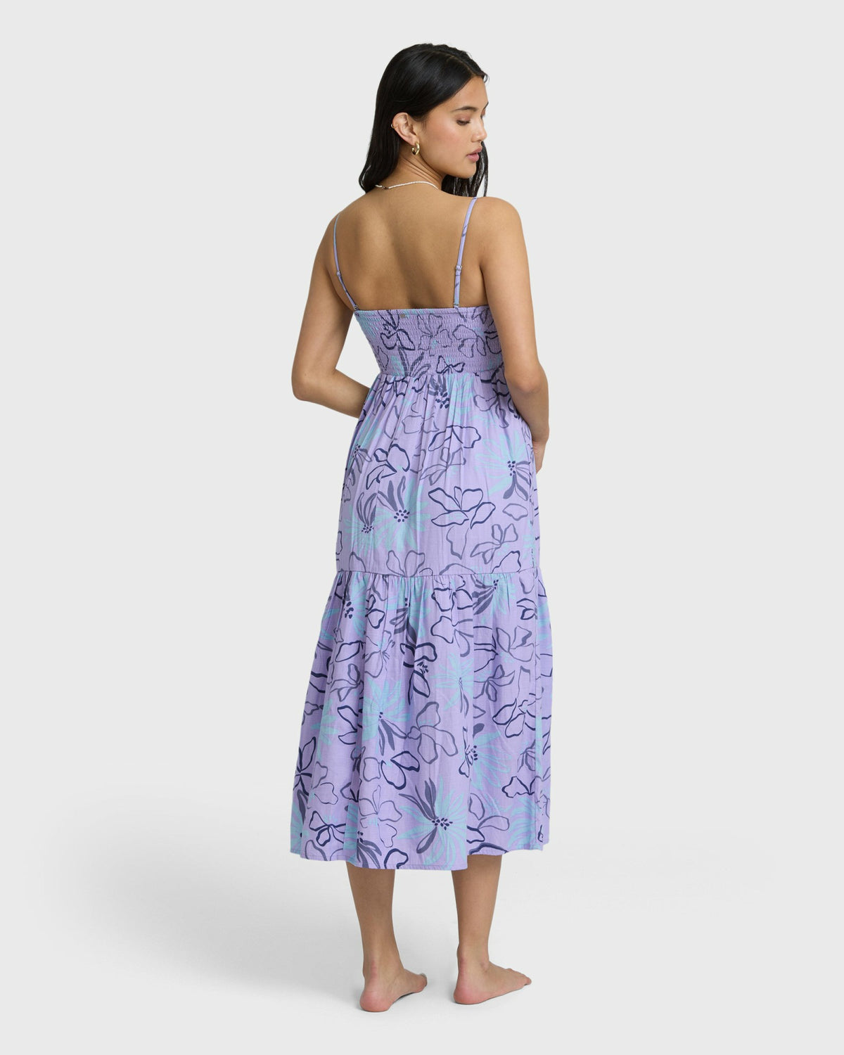 Billabong Women's Tropical Daze Midi Dress - Twilight Blue