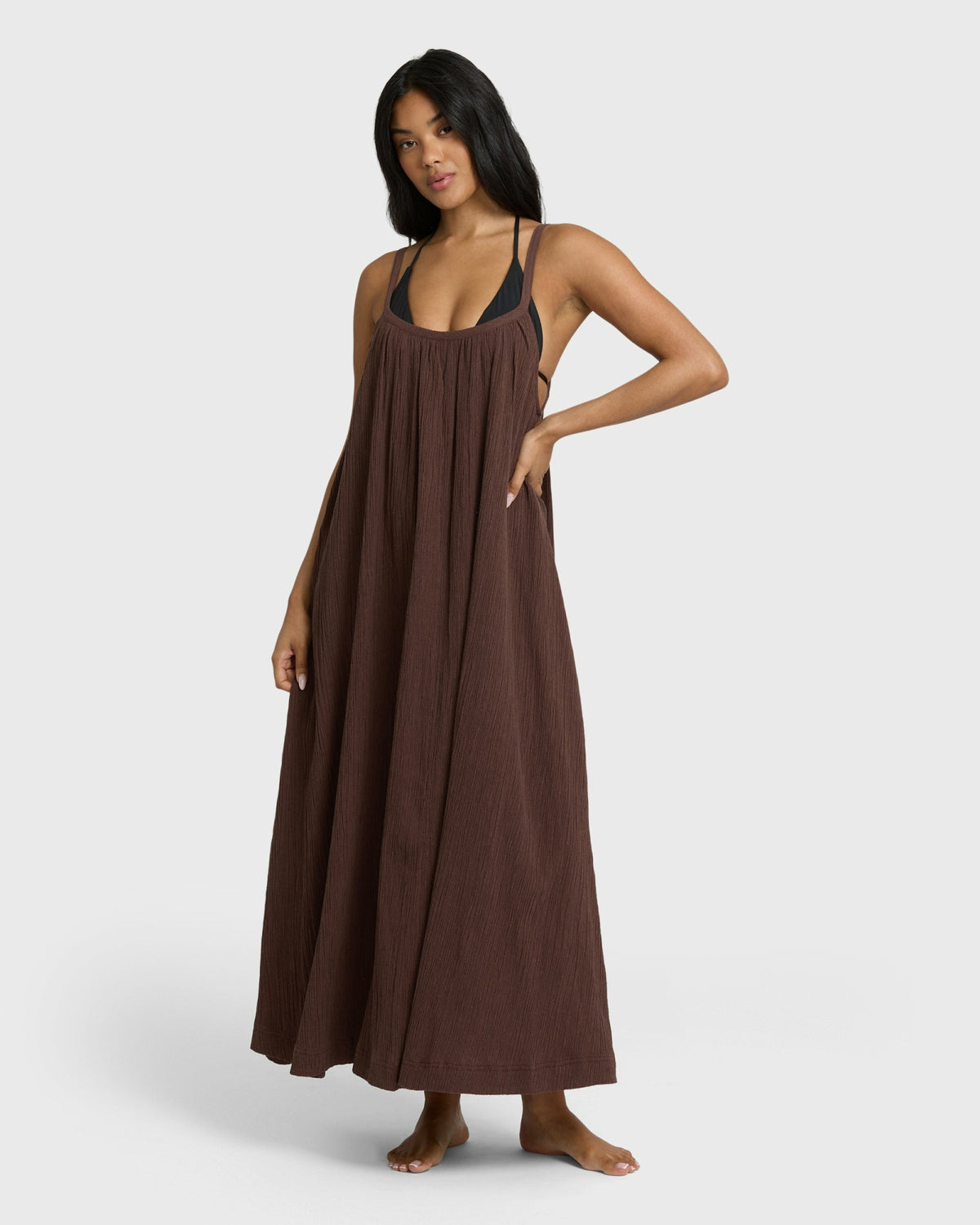 Billabong Women's Good Feels Maxi Dress - Teak