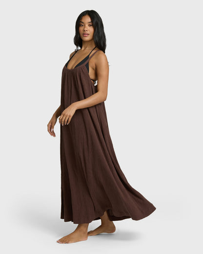 Billabong Women's Good Feels Maxi Dress - Teak