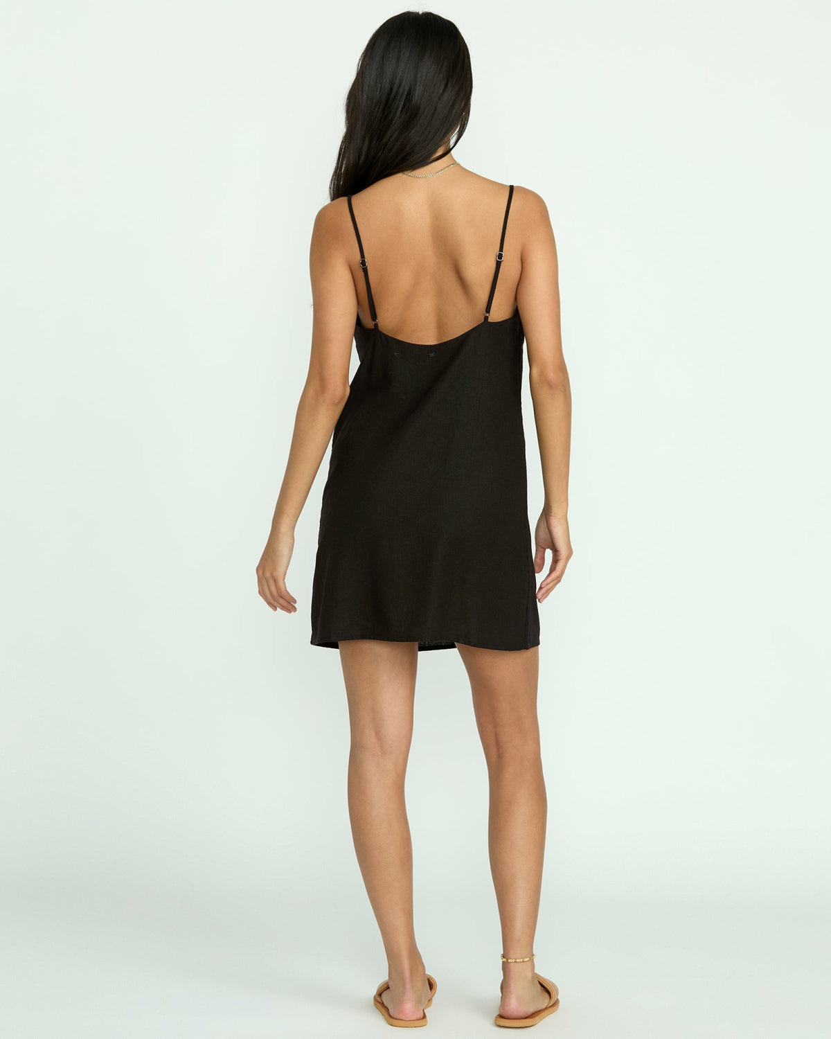 Billabong Women's Summer Love Mini Slip Dress - Black