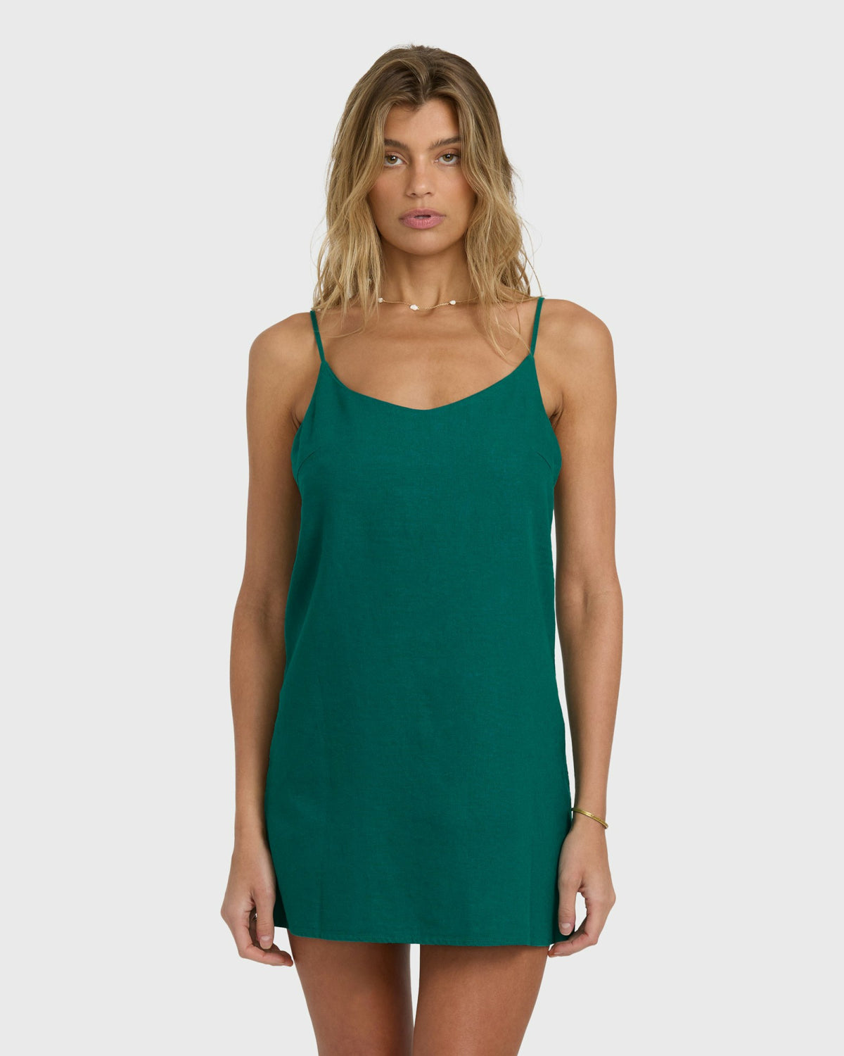 Billabong Women's Summer Love Mini Slip Dress - Deep Sea