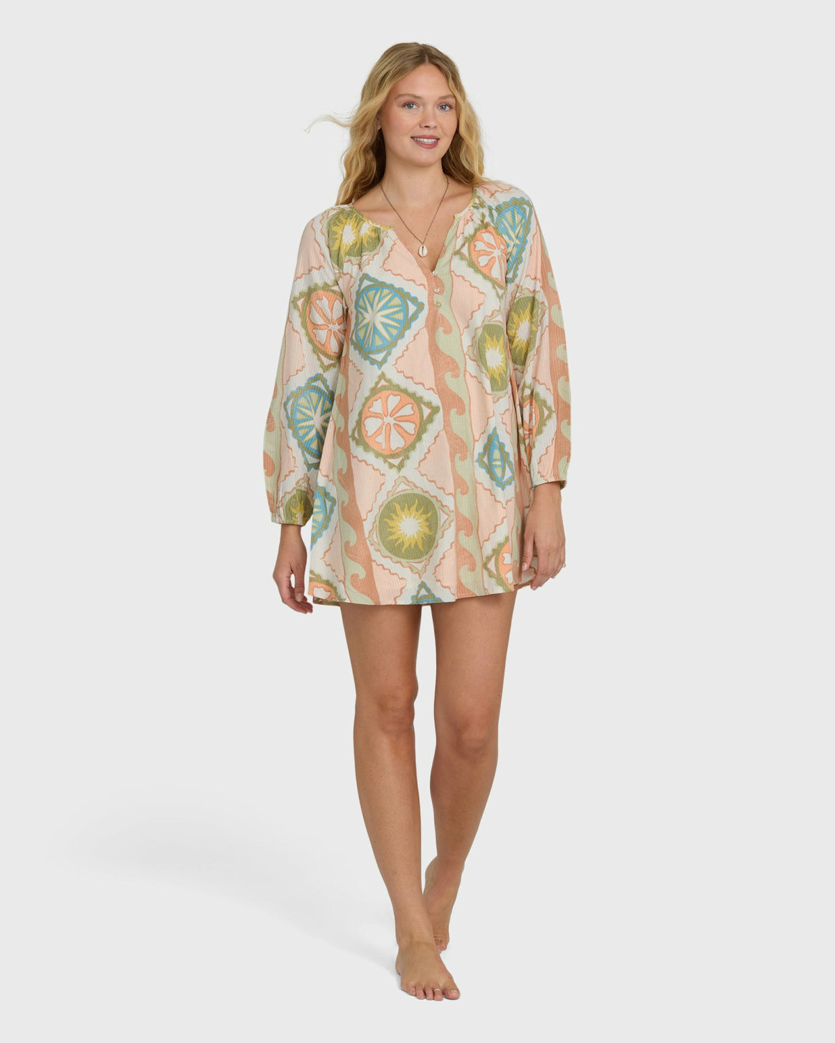 Billabong Women's Sweet Dreamer Mini Dress - White Cap