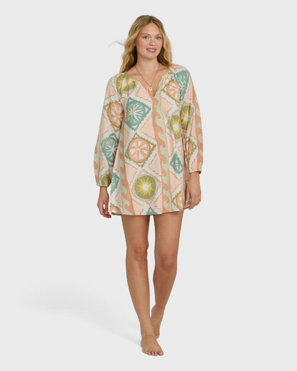 Billabong Women's Sweet Dreamer Mini Dress - White Cap