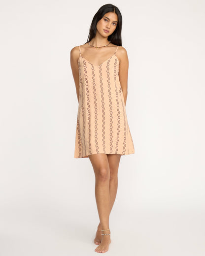 Billabong Women's 90s Babe Mini Dress - Sunstone