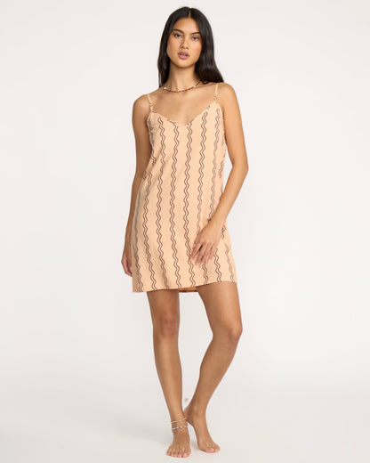 Billabong Women's 90s Babe Mini Dress - Sunstone