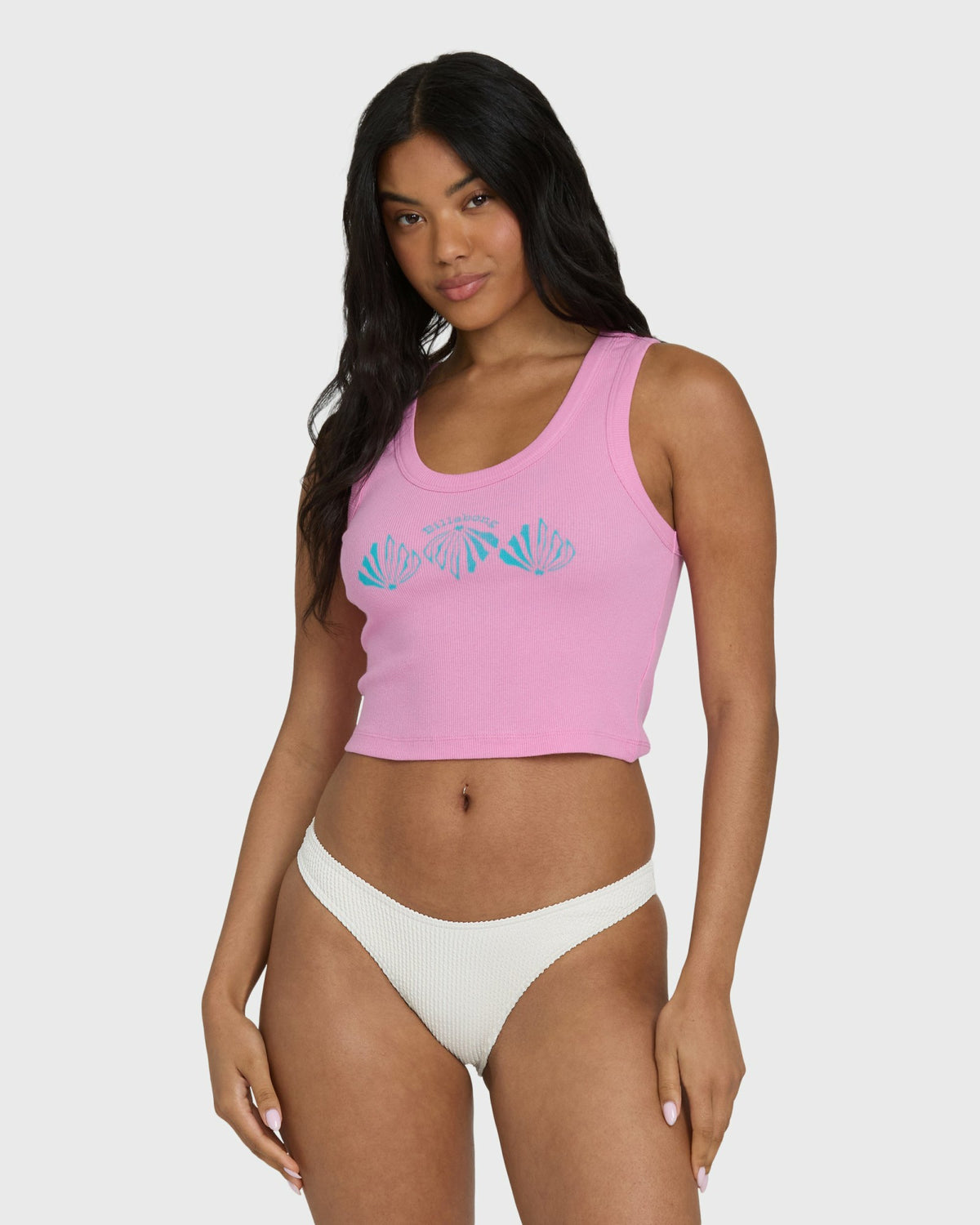 Billabong Women's Newly Found Tank Top - Party Pink