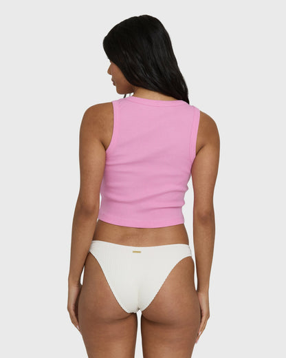 Billabong Women's Newly Found Tank Top - Party Pink