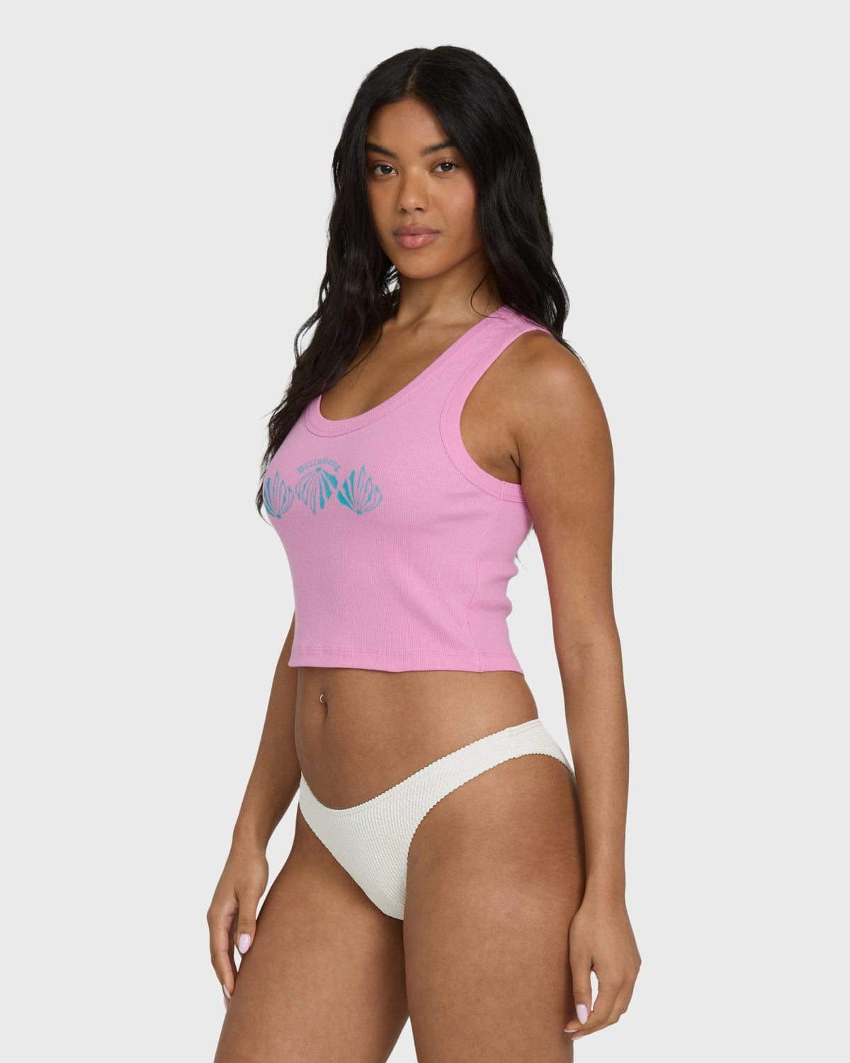 Billabong Women's Newly Found Tank Top - Party Pink
