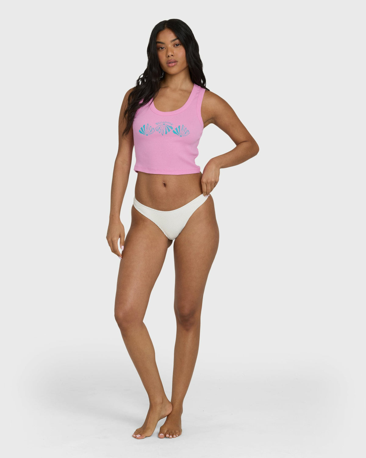 Billabong Women's Newly Found Tank Top - Party Pink