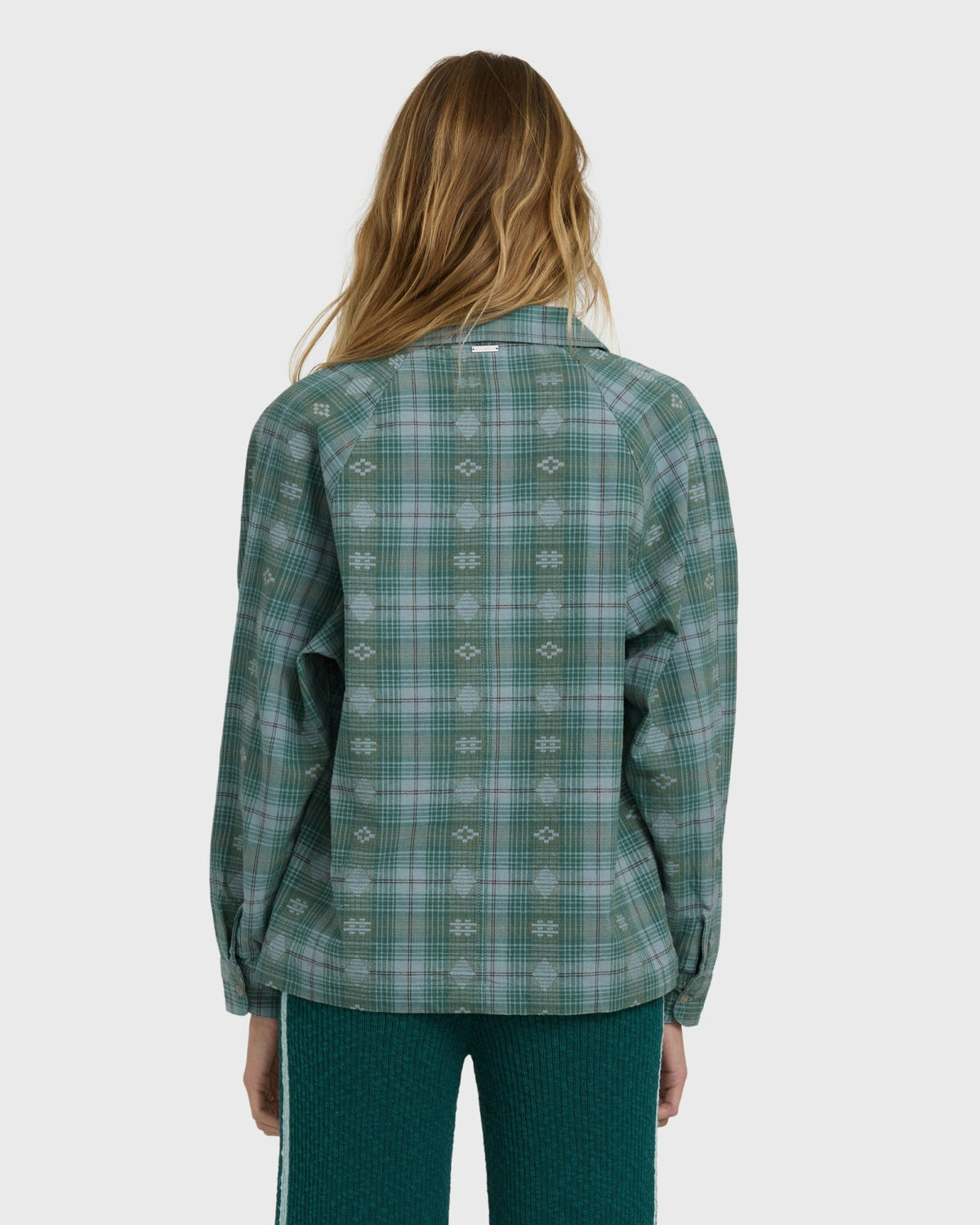 Billabong Women's Coastal Breeze Long Sleeve Shirt - Mineral Blue