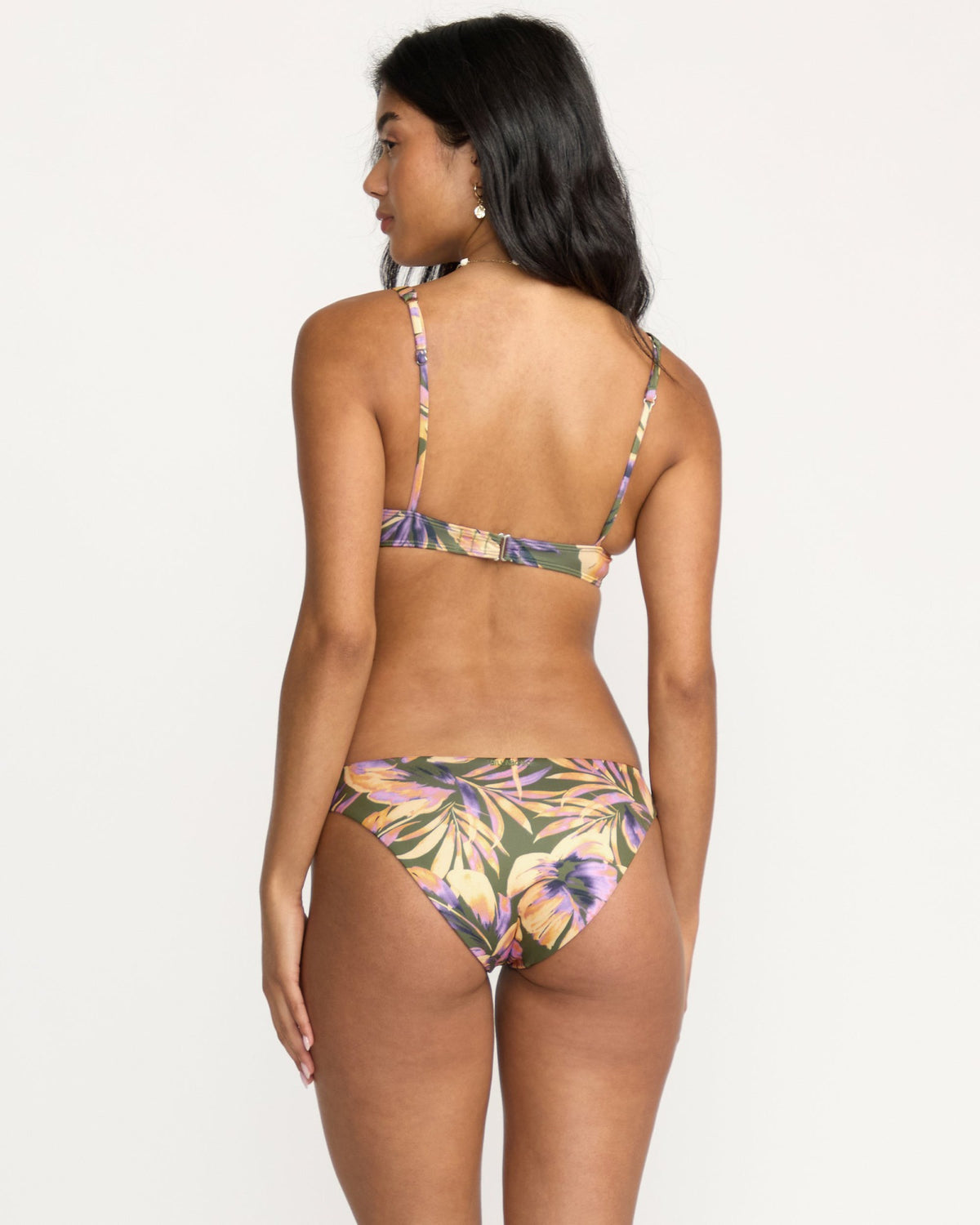 Billabong Women's Drifting Coast Reversible Tropic Bikini Bottom - Luv Army