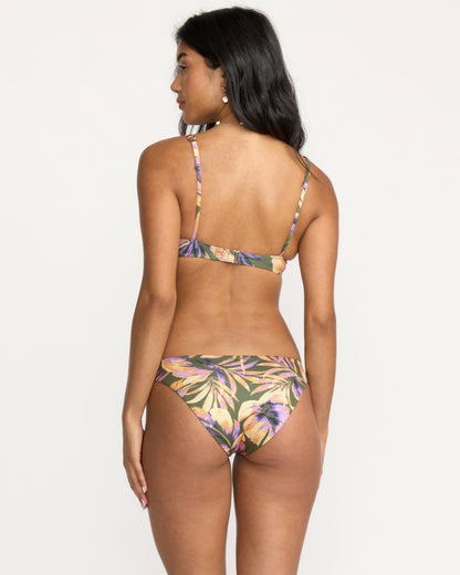 Billabong Women's Drifting Coast Reversible Tropic Bikini Bottom - Luv Army