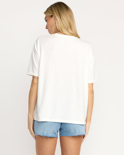 Billabong Women's Where Suns Collide T-Shirt - Salt Crystal