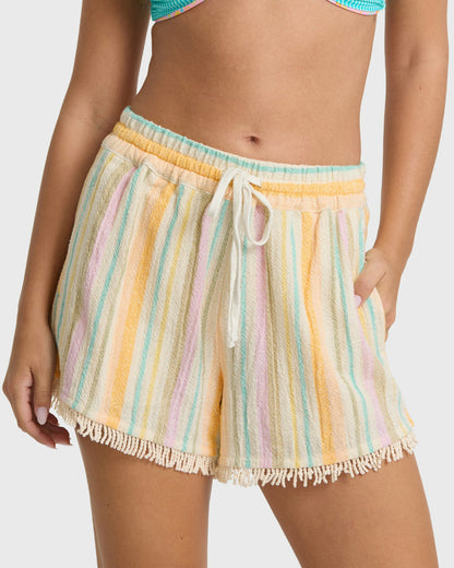 Billabong Women's Palm Viva Woven Shorts - Sweet Lilac