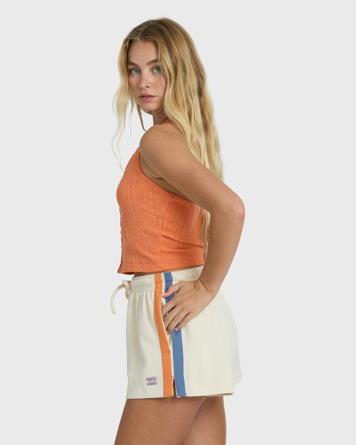 Billabong Women's Classic Feels Sweatshorts - White Cap