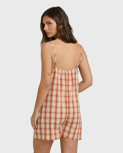 Billabong Women's Dreamy Daze Romper - Sedona