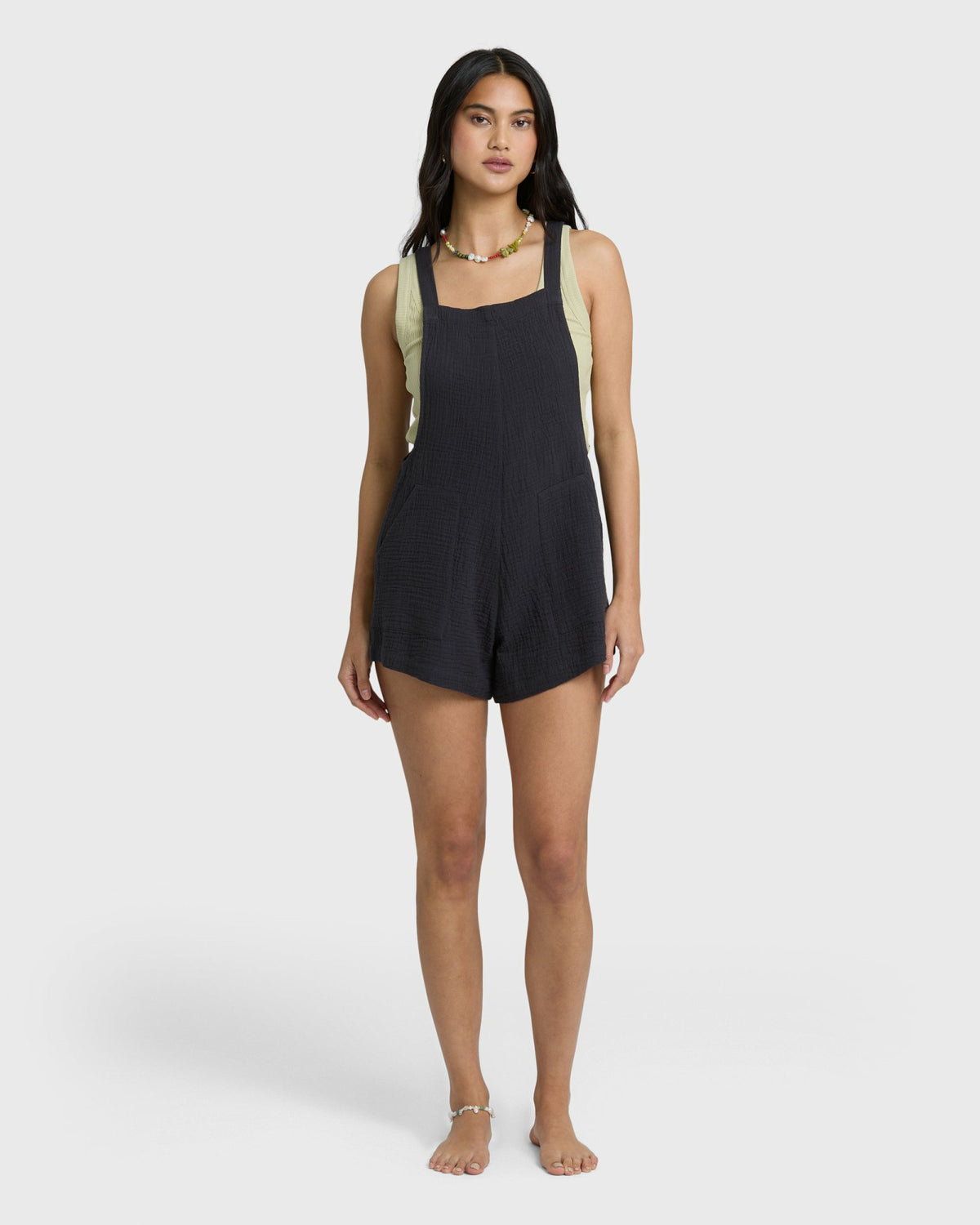 Billabong Women's Beach Crush Romper - Black Sands