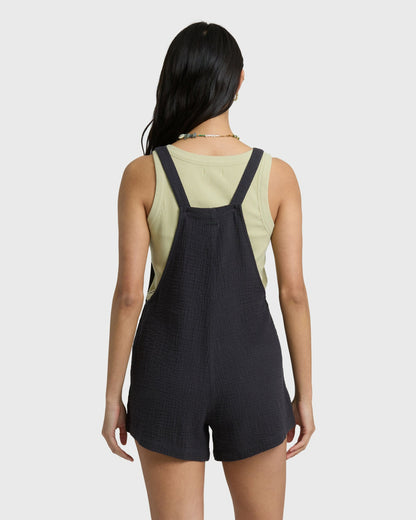 Billabong Women's Beach Crush Romper - Black Sands