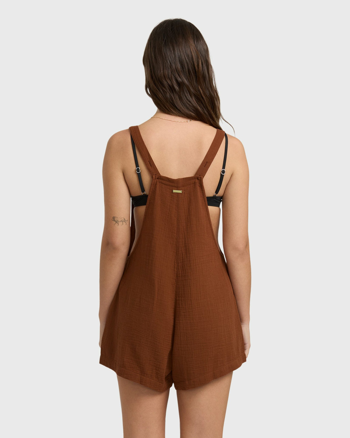 Billabong Women's Beach Crush Romper - Cowhide