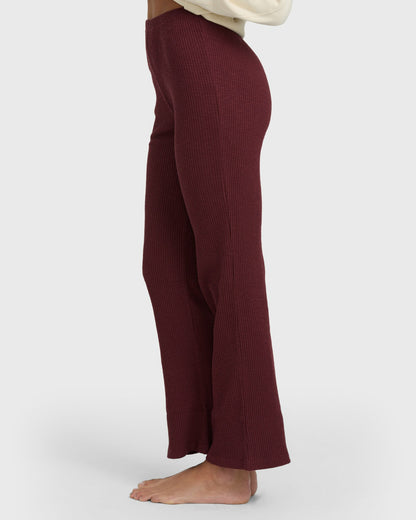 Billabong Women's Fever Twist Knitpants - Pinot