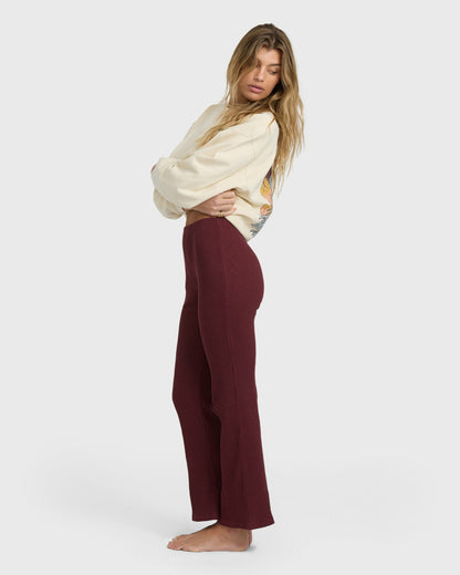Billabong Women's Fever Twist Knitpants - Pinot