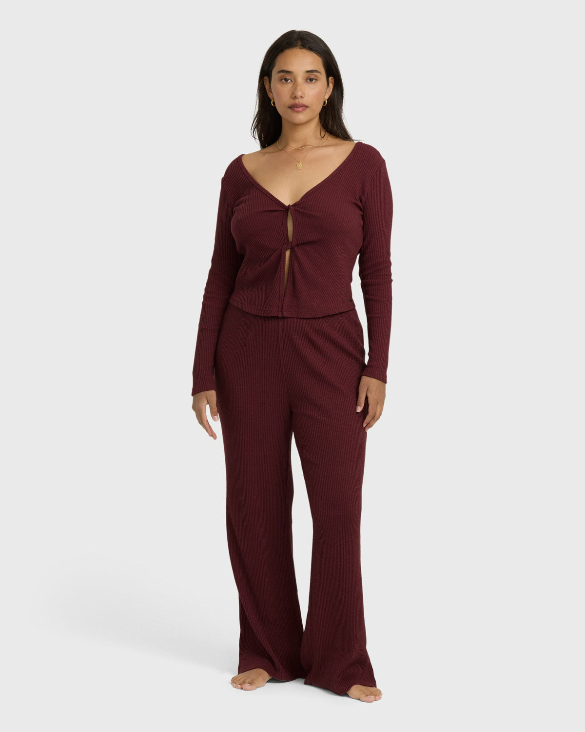 Billabong Women's Fever Twist Knitpants - Pinot