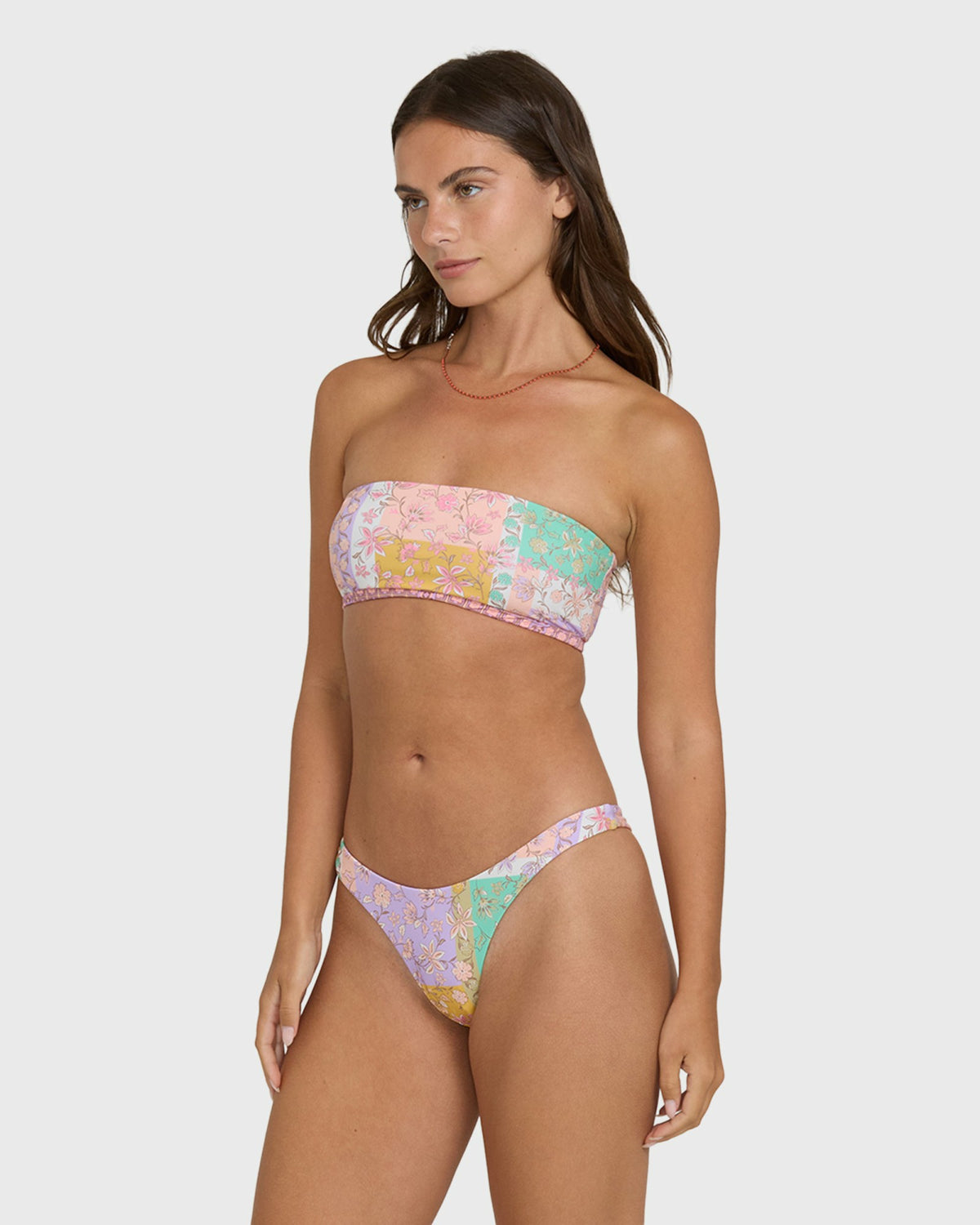 Billabong Women's Dreamy Daze Reversible Tiny Bikini Bottoms - Sweet Lilac